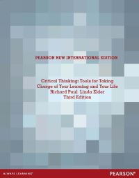 Book Cover for Critical Thinking by Richard Paul, Linda Elder