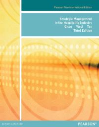 Book Cover for Strategic Management in the Hospitality Industry by Michael Olsen, Joseph West, Eliza Ching Yick Tse