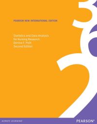 Book Cover for Statistics and Data Analysis for Nursing Research by Denise F Polit