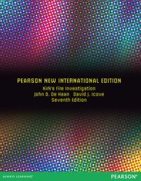 Book Cover for Kirk's Fire Investigation by John D DeHaan, David J Icove