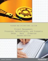 Book Cover for Project Management by Avraham Shtub, Jonathan F Bard, Shlomo Globerson