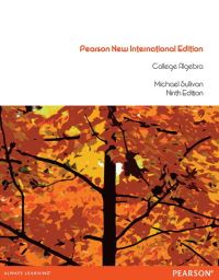 Book Cover for College Algebra by Michael Sullivan