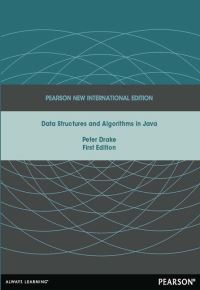 Book Cover for Data Structures and Algorithms in Java by Peter Drake