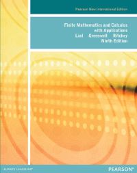 Book Cover for Finite Mathematics and Calculus with Applications by Margaret Lial, Raymond Greenwell, Nathan Ritchey
