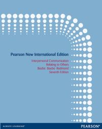 Book Cover for Interpersonal Communication by Steven A Beebe, Susan J Beebe, Mark V Redmond