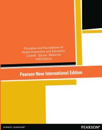 Book Cover for Principles and Foundations of Health Promotion and Education by Randall R Cottrell, James T Girvan, James F McKenzie