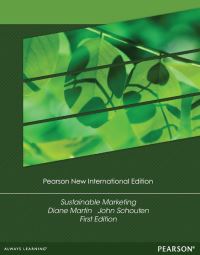 Book Cover for Sustainable Marketing by Diane Martin, John Schouten