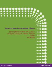 Book Cover for Learning Microsoft Office 2013 by Emergent Learning, Suzanne Weixel, Faithe Wempen, Catherine Skintik