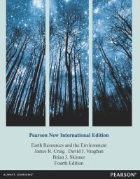 Book Cover for Earth Resources and the Environment by James R Craig, David J Vaughan, Brian J Skinner