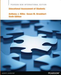 Book Cover for Educational Assessment of Students by Susan Brookhart, Anthony Nitko