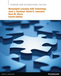 Book Cover for Meaningful Learning with Technology by Jane Howland, David Jonassen, Rose Marra