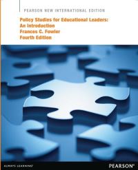 Book Cover for Policy Studies for Educational Leaders by Frances C Fowler