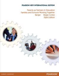 Book Cover for Parents as Partners in Education: Families and Schools Working Together by Eugenia Berger, Mari RiojasCortez