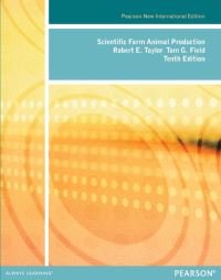 Book Cover for Scientific Farm Animal Production by Robert Taylor, Thomas Field