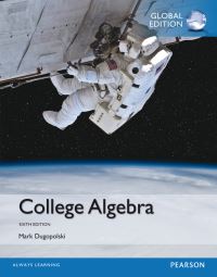 Book Cover for College Algebra by Mark Dugopolski