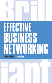 Book Cover for Effective Business Networking by Steven DSouza