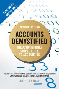 Book Cover for Accounts Demystified by Anthony Rice