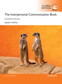 Book Cover for The Interpersonal Communication Book by Joseph A DeVito