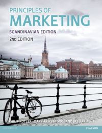 Book Cover for Principles of Marketing by Philip Kotler, Gary Armstrong, Anders Parment