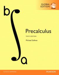 Book Cover for Precalculus by Michael Sullivan