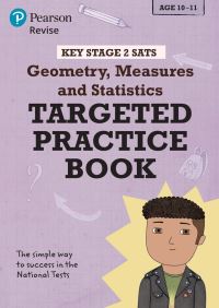 Book Cover for Pearson REVISE Key Stage 2 SATs Maths Geometry, Measures, Statistics - Targeted Practice for the 2025 and 2026 Exams by Brian Speed, Christopher Bishop