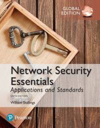 Book Cover for Network Security Essentials by William Stallings