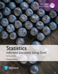 Book Cover for Statistics by Michael Sullivan
