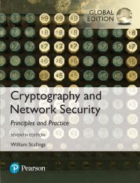 Book Cover for Cryptography and Network Security by William Stallings