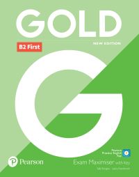 Book Cover for Gold B2 First New Edition Exam Maximiser With Key by Sally Burgess, Jacky Newbrook