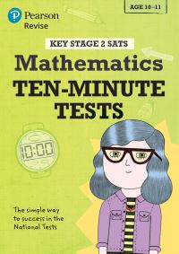 Book Cover for Pearson REVISE Key Stage 2 SATs Maths 10-Minute Tests for the 2025 and 2026 Exams by Giles Clare