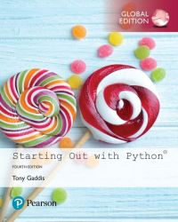 Book Cover for Starting Out With Python by Tony Gaddis