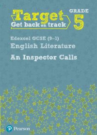 Book Cover for Target Grade 5 An Inspector Calls Edexcel GCSE (9-1) Eng Lit Workbook by Julie Hughes
