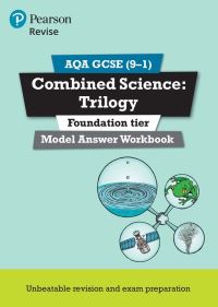 Book Cover for Pearson REVISE AQA GCSE Combined Science Trilogy (Foundation) Model Answers Workbook - 2025 and 2026 Exams by 