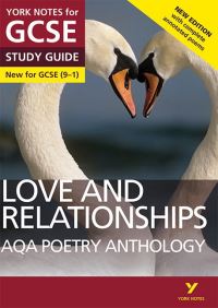 Book Cover for AQA Poetry Anthology. Love and Relationships by Mary Green