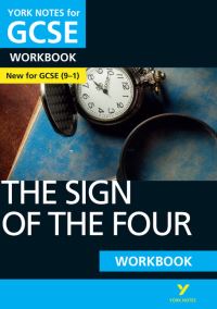 Book Cover for The Sign of the Four. Workbook by Lyn Lockwood