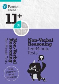 Book Cover for Pearson REVISE 11+ Non-Verbal Reasoning Ten-Minute Tests - For the 2024 and 2025 Exams by Gareth Moore