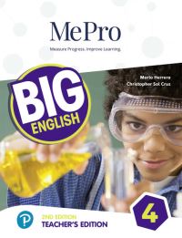 Book Cover for MePro Big English Level 4 Teacher's Book by Mario Herrera, Christopher Sol Cruz