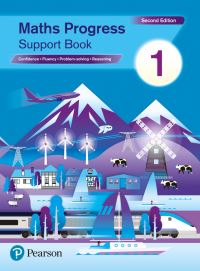 Book Cover for Maths Progress. 1 Support Book by Sharon Bolger, Catherine Murphy, Amy OBrien