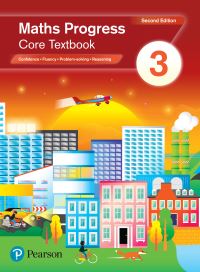 Book Cover for Maths Progress. 3 Core Textbook by Nick Asker