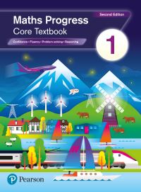 Book Cover for Maths Progress. 1 Core Textbook by Nick Asker