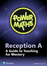 Book Cover for Power Maths. Reception by Tony Staneff