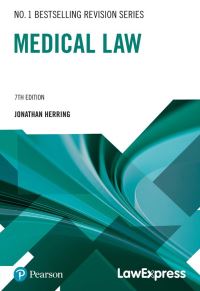Book Cover for Medical Law by Jonathan Herring