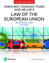 Book Cover for Fairhurst, Morano-Foadi, and Neller's Law of the European Union by Sonia MoranoFoadi, Jen Neller, John Fairhurst, Sonia MoranoFoadi