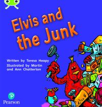 Book Cover for Elvis and the Junk by Teresa Heapy