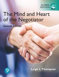 Book Cover for The Mind and Heart of the Negotiator by Leigh L Thompson