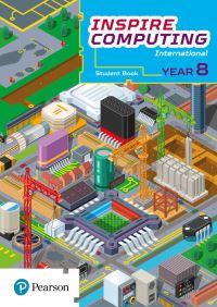 Book Cover for Inspire Computing International, Student Book, Year 8 by Paul Clowrey