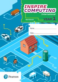 Book Cover for Inspire Computing International, Workbook, Year 1 by Sabiha Munshi