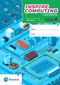 Book Cover for Inspire Computing International, Workbook, Year 4 by Sabiha Munshi