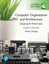 Book Cover for Computer Organization and Architecture by William Stallings