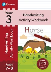 Book Cover for Pearson Learn at Home Handwriting Activity Workbook Year 3 by Sarah Loader
